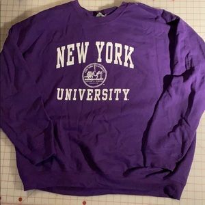 NYU Purple Sweatshirt